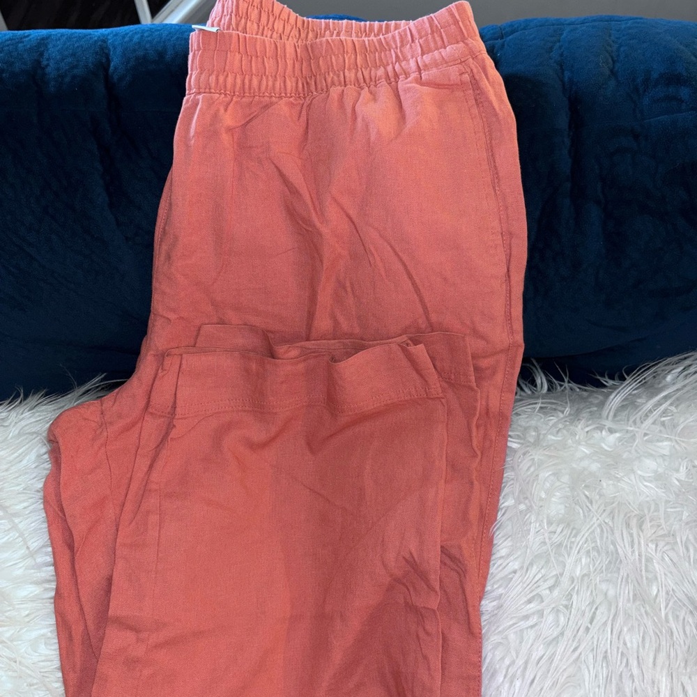 Old Navy wide leg linen pants !